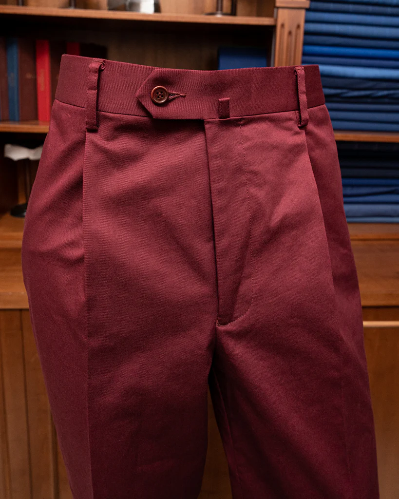 Pantalone Tiziano Rosso Scuro - immagine 6