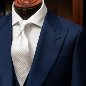 Abito Bernini Blu Notte con Gilet