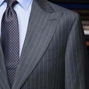 Abito Bernini Gessato Grigio