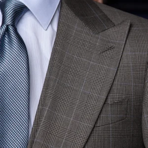 Abito Bernini grigio Principe di Galles con Gilet