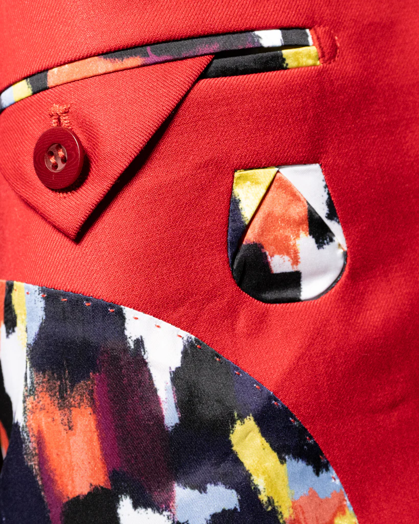 Abito Bernini Rosso Corallo - immagine 5