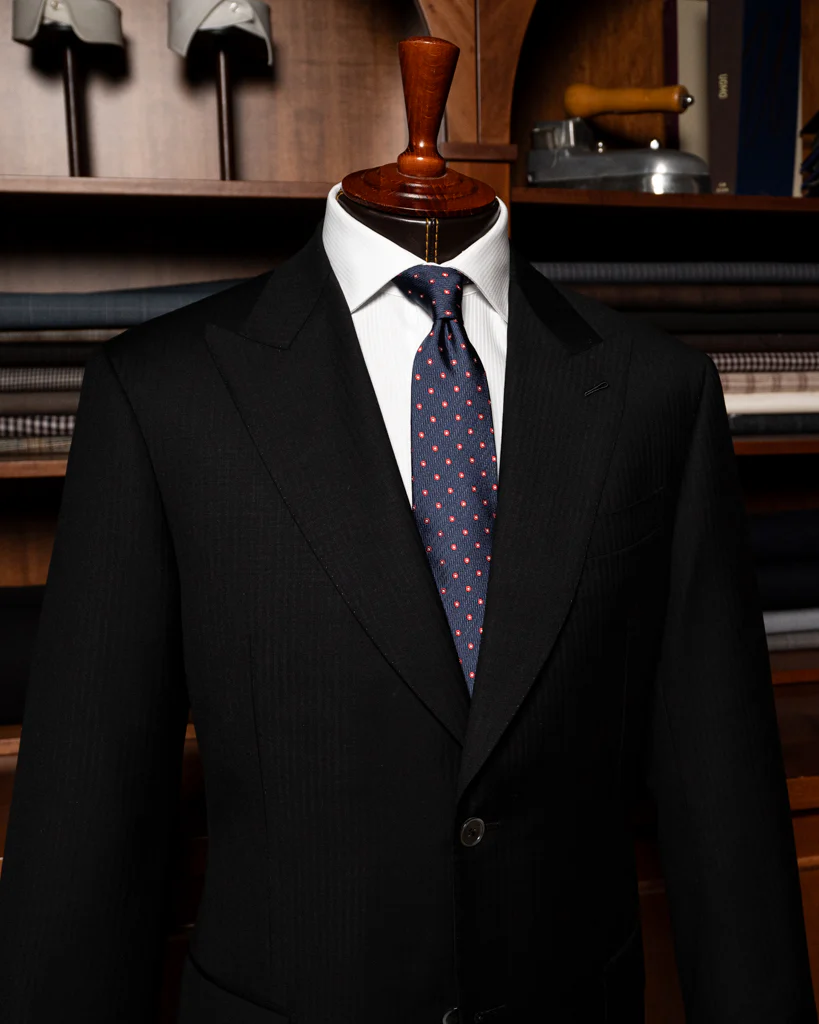 Abito Bernini Spinato Blue Black - immagine 5