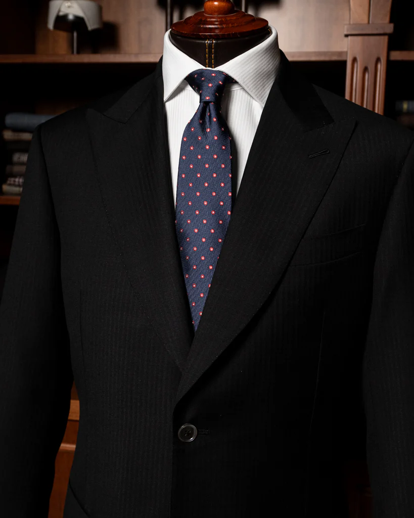 Abito Bernini Spinato Blue Black