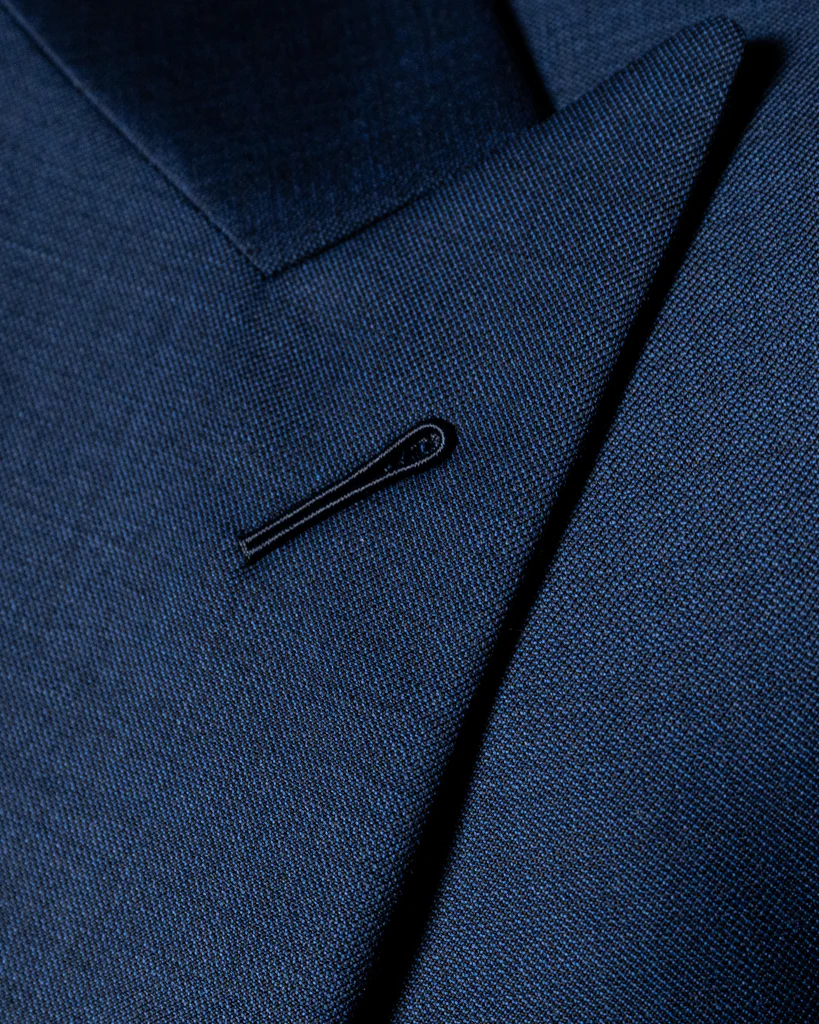 Abito Bernini Twill Blu Notte con Gilet - immagine 9