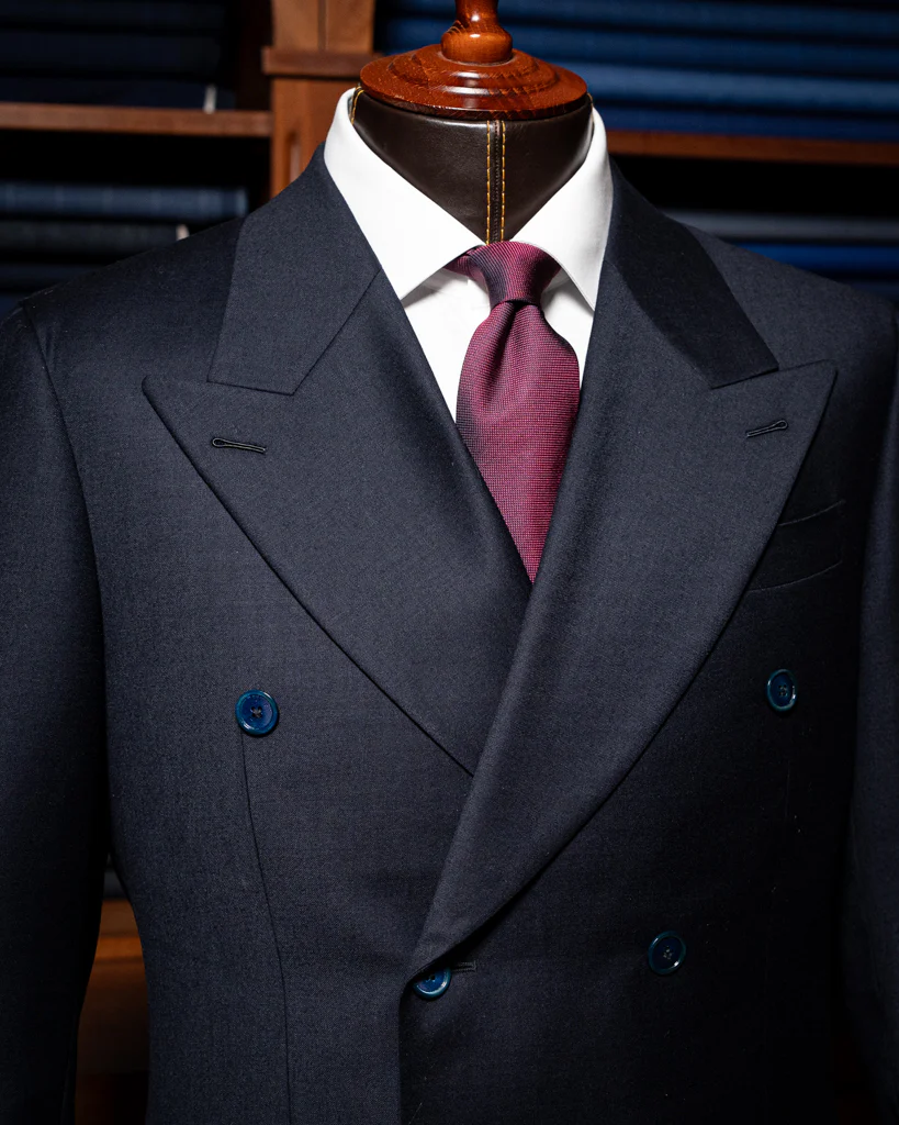 Abito Canova Blu in Flanella - immagine 6