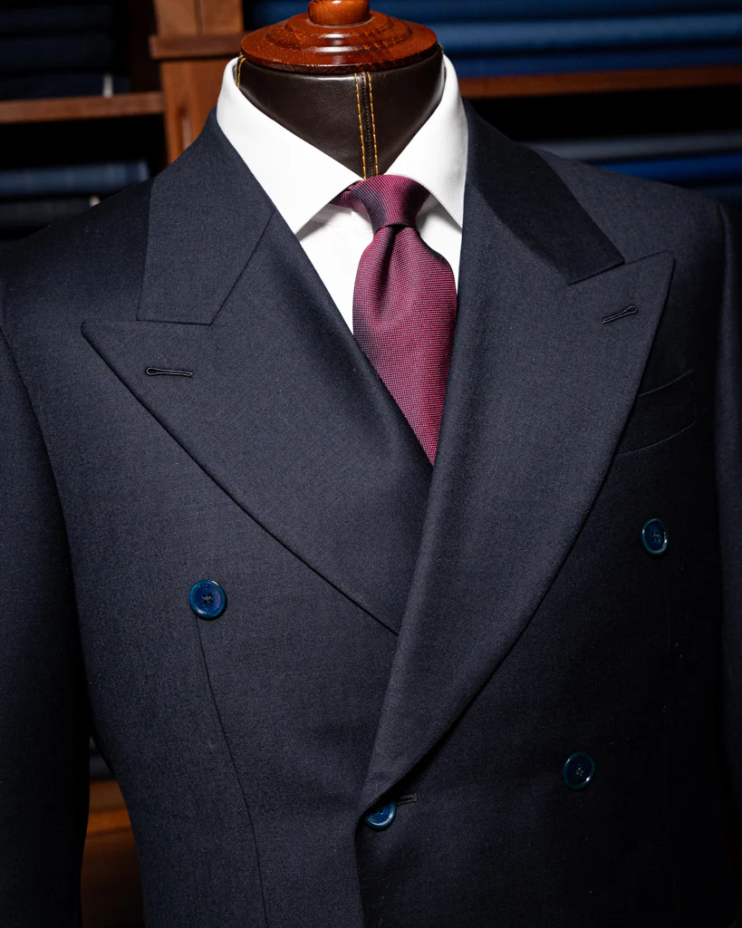 Abito Canova Blu in Flanella - immagine 7