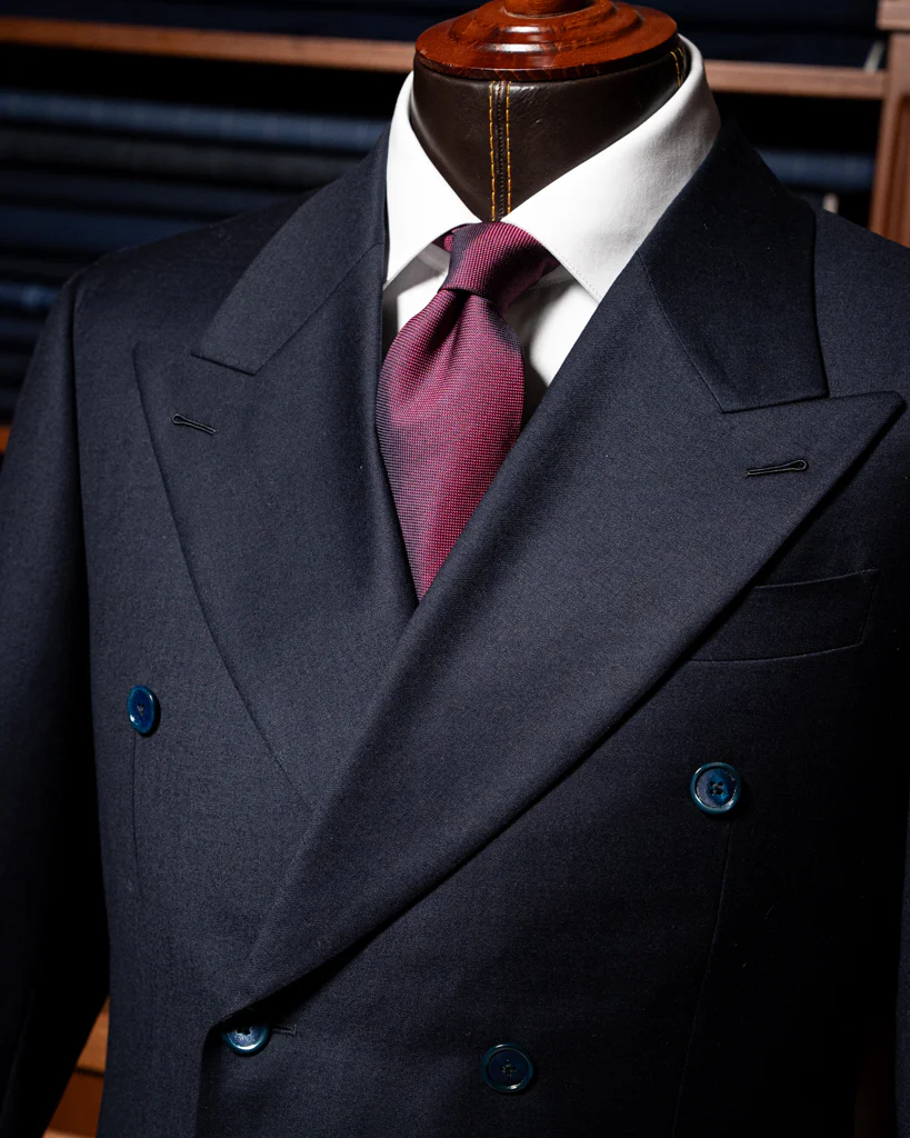 Abito Canova Blu in Flanella