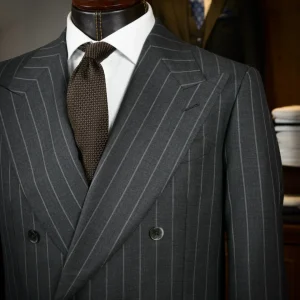 Abito Canova Grigio Gessato