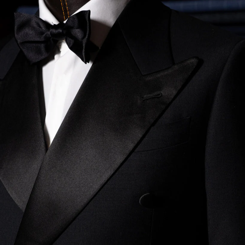 Abito Canova Smoking Nero Unito - immagine 7