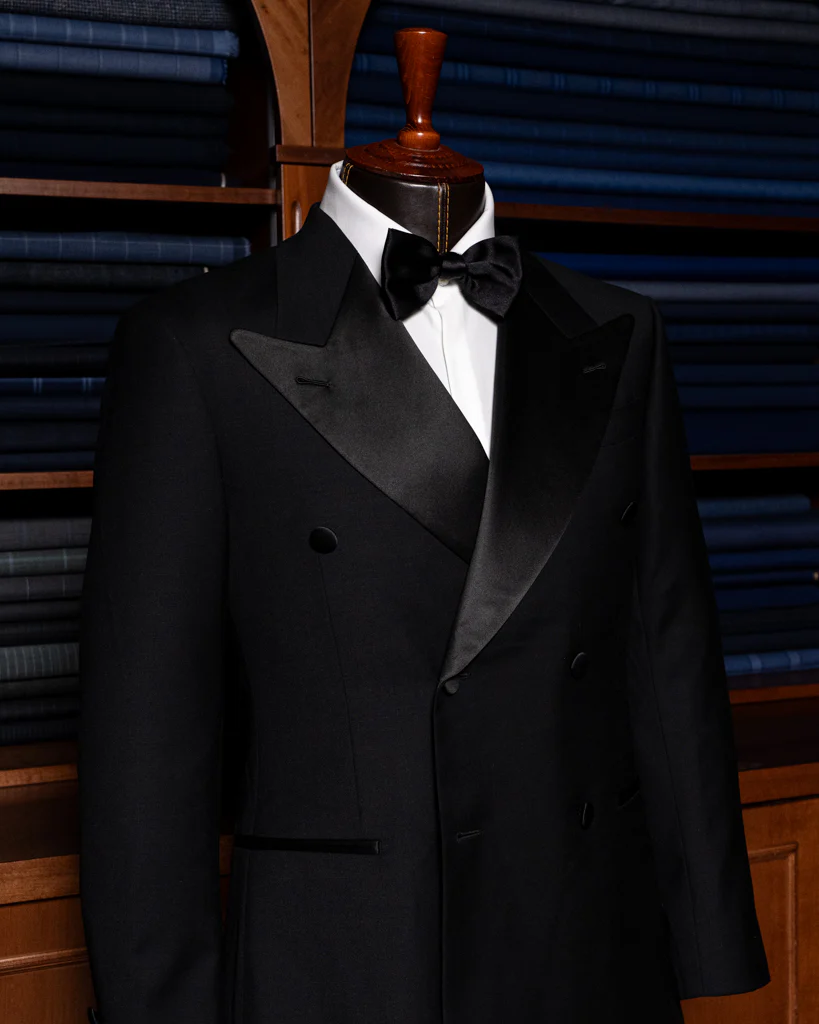 Abito Canova Smoking Nero Unito - immagine 9