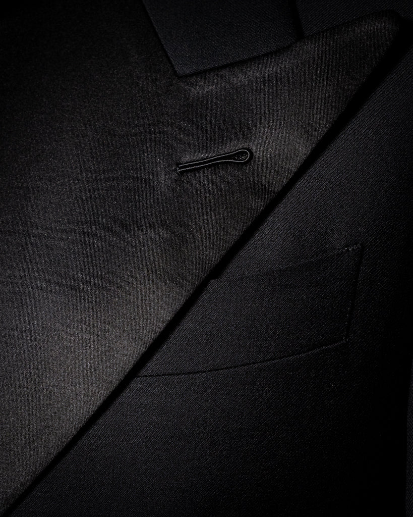 Abito Canova Smoking Nero Unito - immagine 4