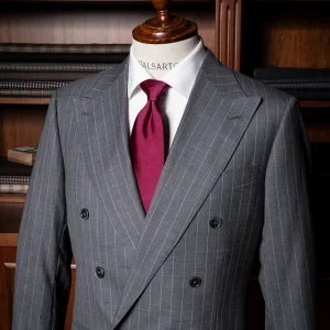 Abito Gessato Grigio Perugino