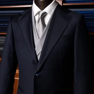 Abito Giotto Blu Scuro con Gilet