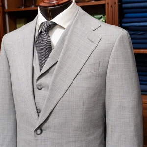 Abito Giotto Natural Grey con Gilet