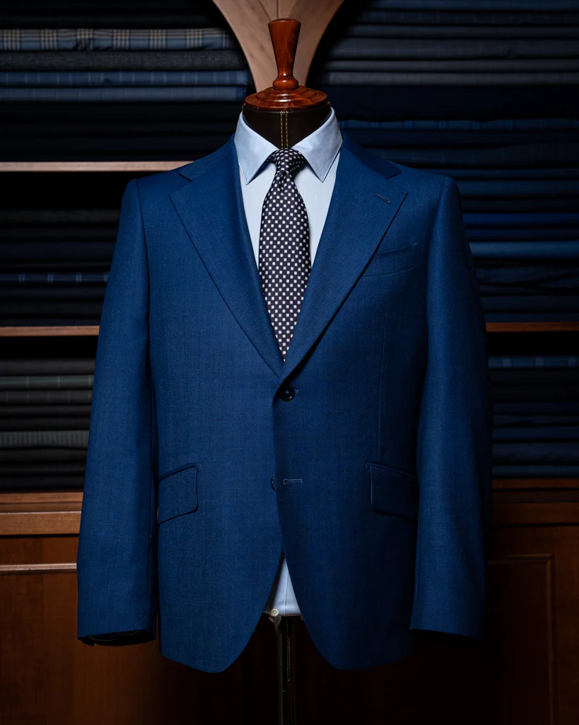 Abito Giotto Occhio Di Pernice Blu Chiaro - immagine 3