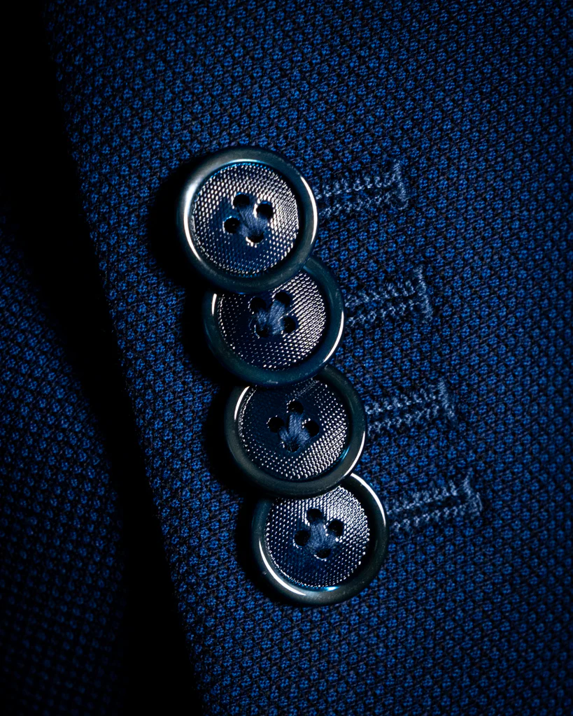 Abito Giotto Occhio Di Pernice Blu Chiaro - immagine 5