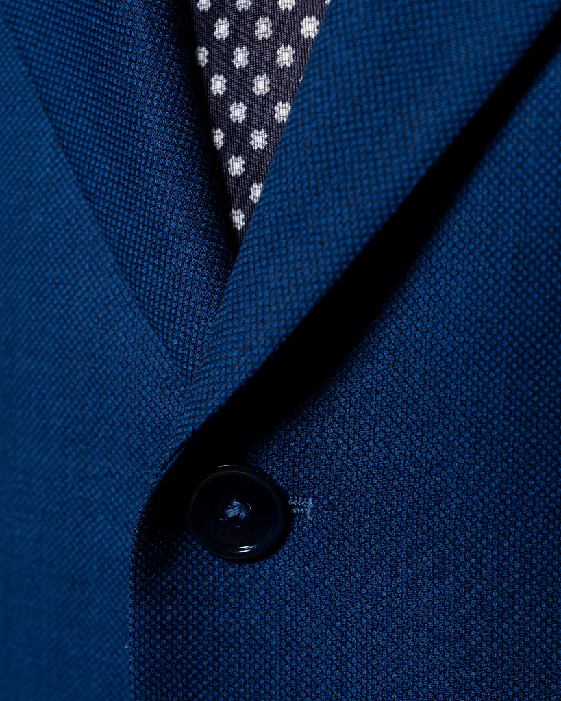 Abito Giotto Occhio Di Pernice Blu Chiaro - immagine 9