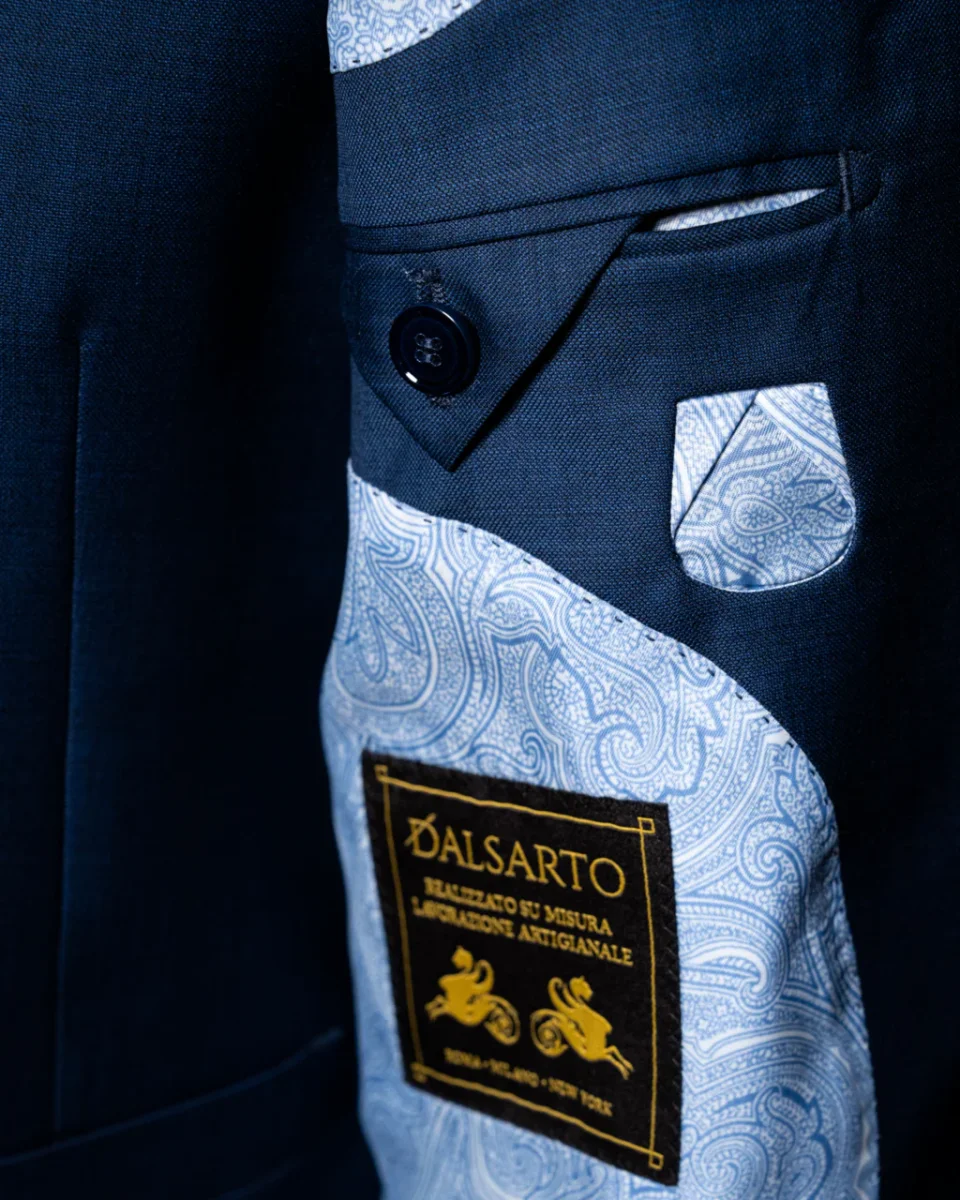 Abito Giotto Blu Notte Con Gilet - immagine 9