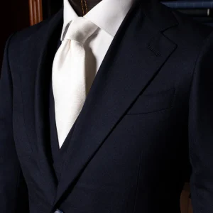 Abito Giotto Blu Petrolio Scuro con Gilet