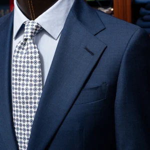 Abito Giotto in Twill Blu Notte