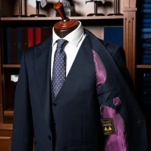 Abito Modernico Dark Blue con Gilet