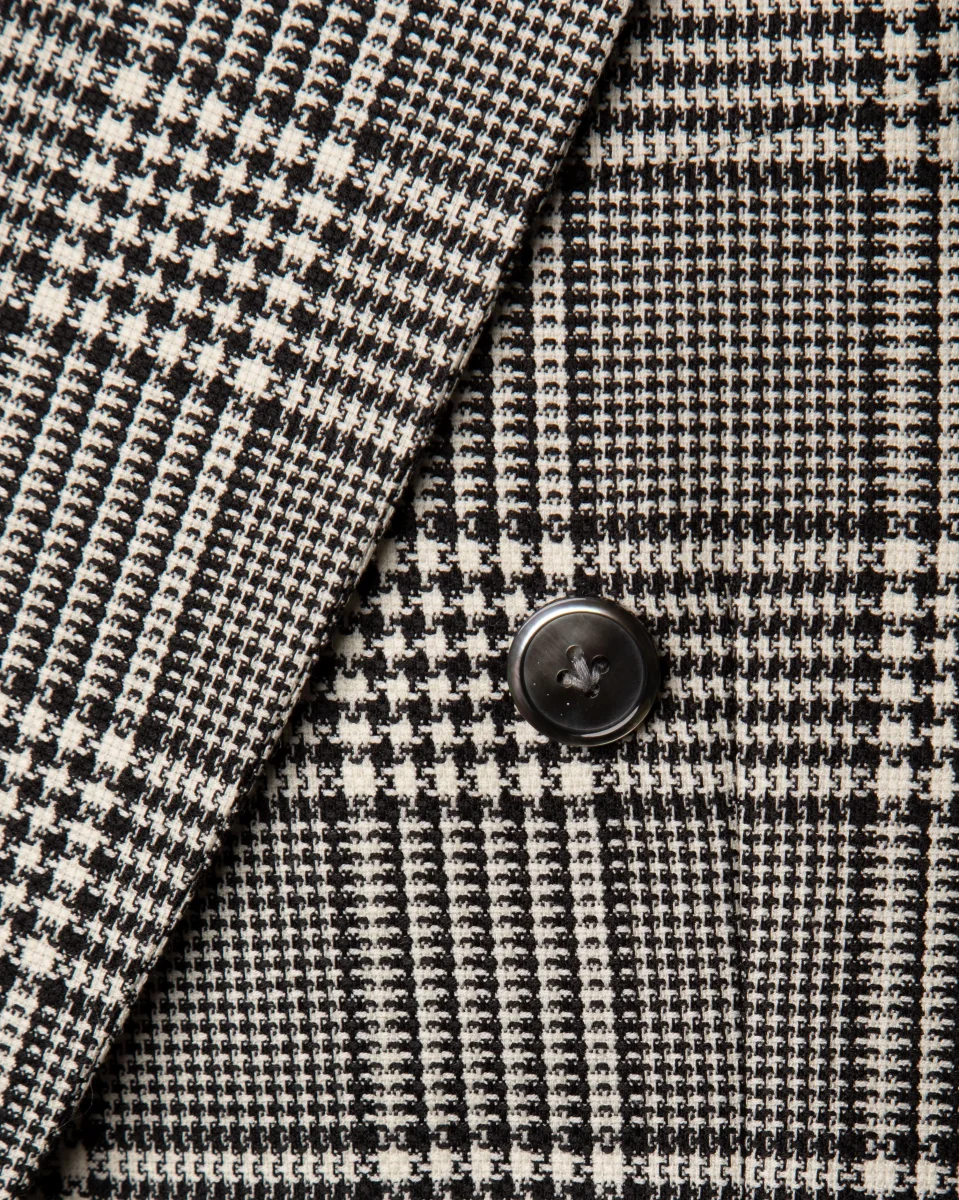 Abito Perugino Principe di Galles Grigio - immagine 4