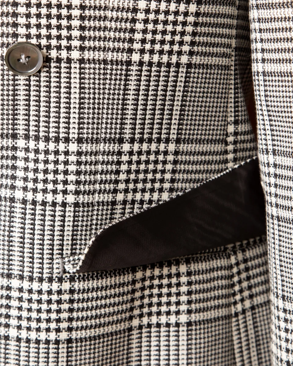 Abito Perugino Principe di Galles Grigio - immagine 7