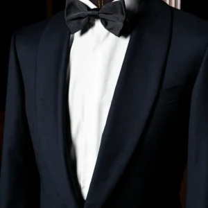 Abito Stile Smoking Donatello Navy Blue con Gilet