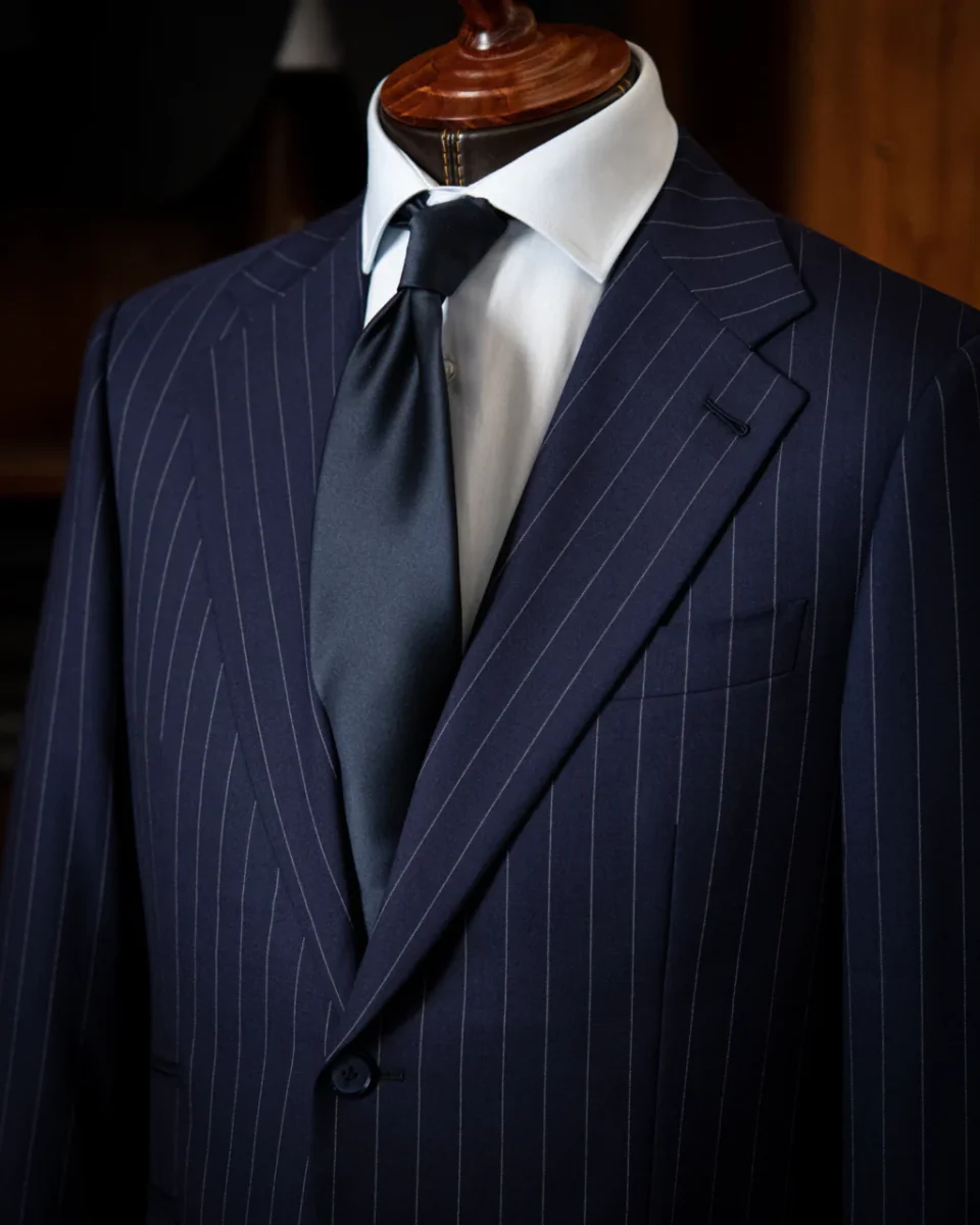 Abito Giotto Blu Gessato