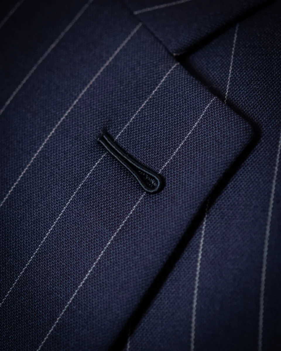 Abito Giotto Blu Gessato - immagine 5