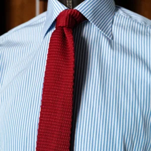 Camicia Azzurra e Bianca Bacchettata