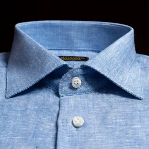 Camicia Azzurra in Lino