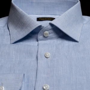Camicia Azzurro Lino