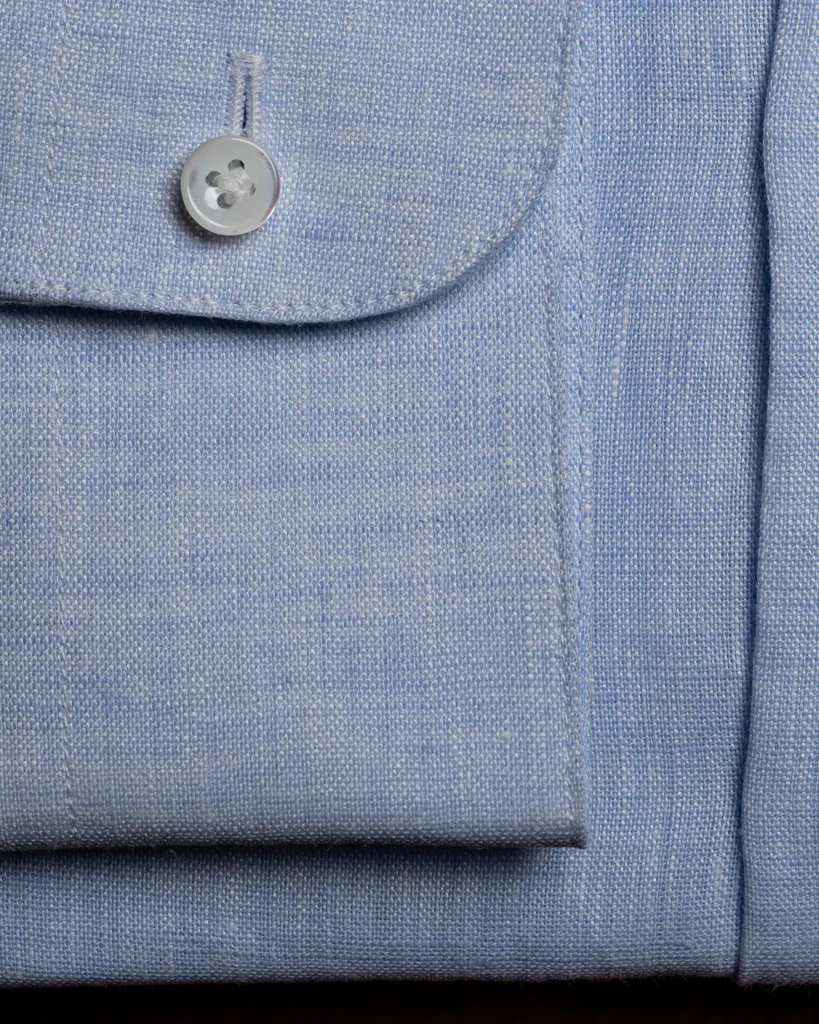 Camicia Azzurro Lino - immagine 4