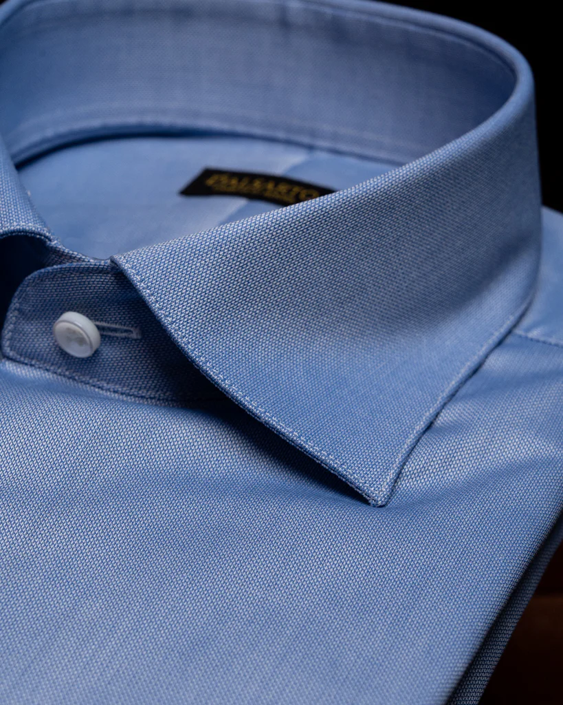 Camicia Azzurro Piquet - immagine 7