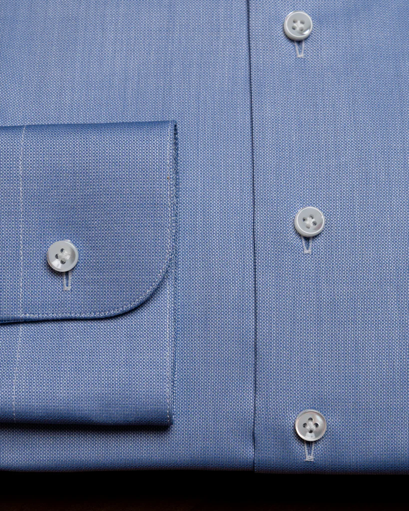 Camicia Azzurro Piquet - immagine 6