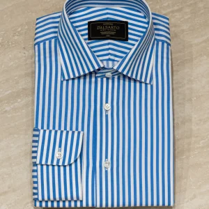 Camicia Bacchettata Azzurra e Bianca