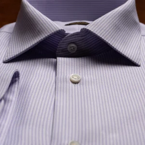 Camicia Bellini Bianca e Viola