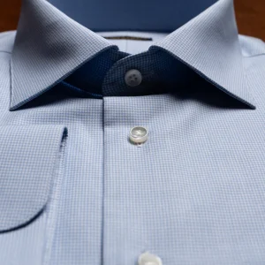 Camicia Bellini Blu Jacquard