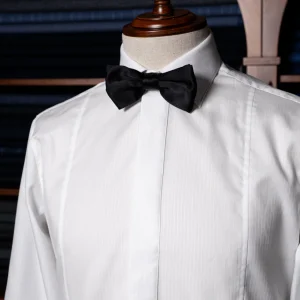 Camicia Cerimonia Bianca con Rilievo