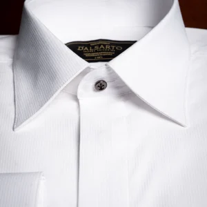 Camicia Cerimonia Bianca Spinata