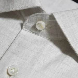 Camicia Bianco Spento Melange