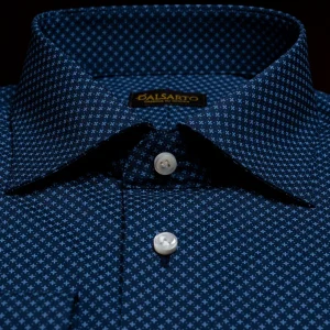 Camicia Fantasia Blu