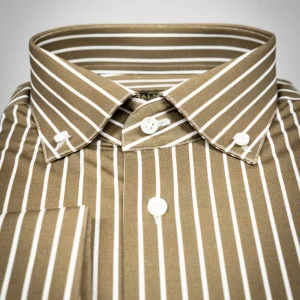 Camicia Marrone Bacchettata