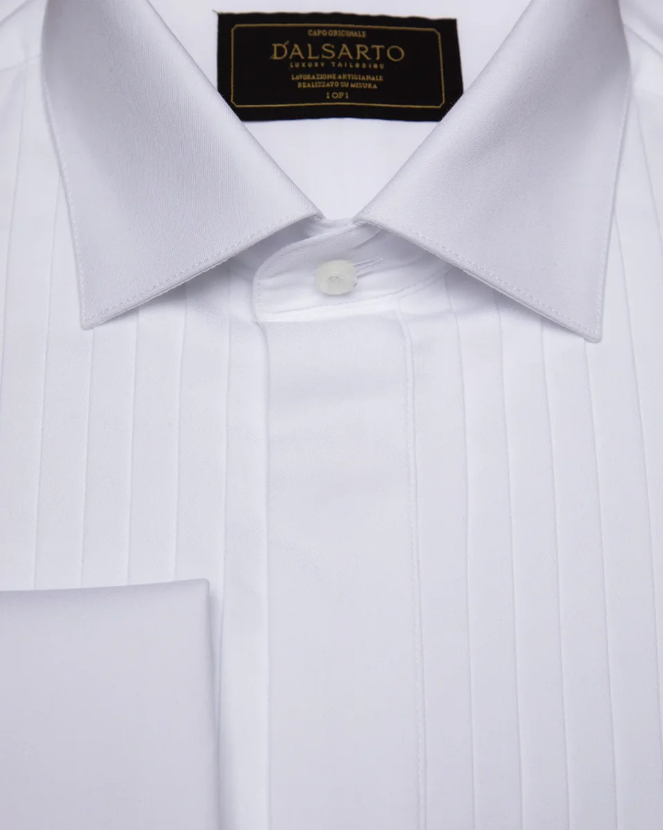 Camicia Smoking con Plissé - immagine 3