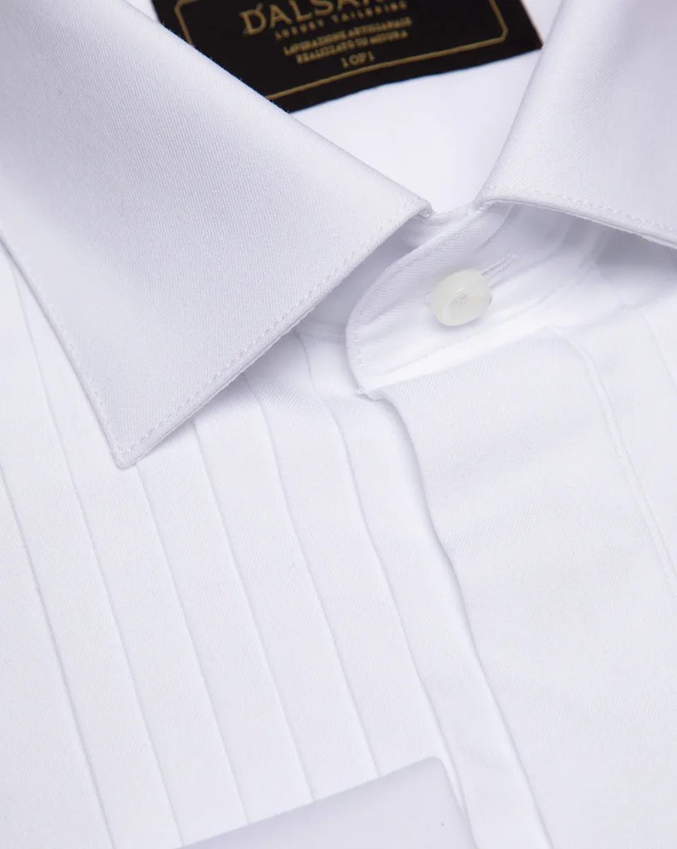 Camicia Smoking con Plissé - immagine 4