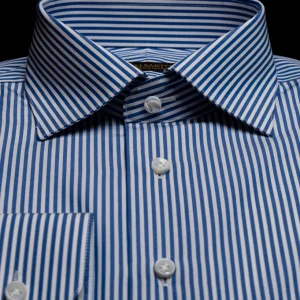 Camicia Bacchettata Blu