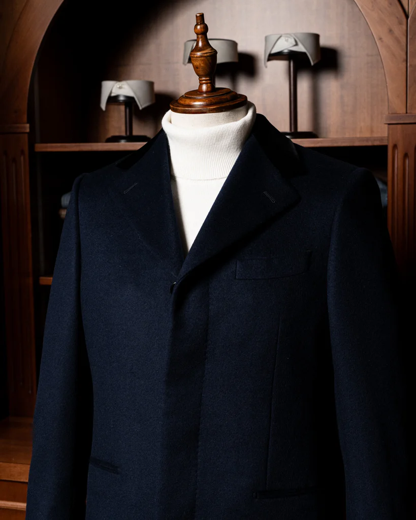 Cappotto Blu Monopetto - immagine 3