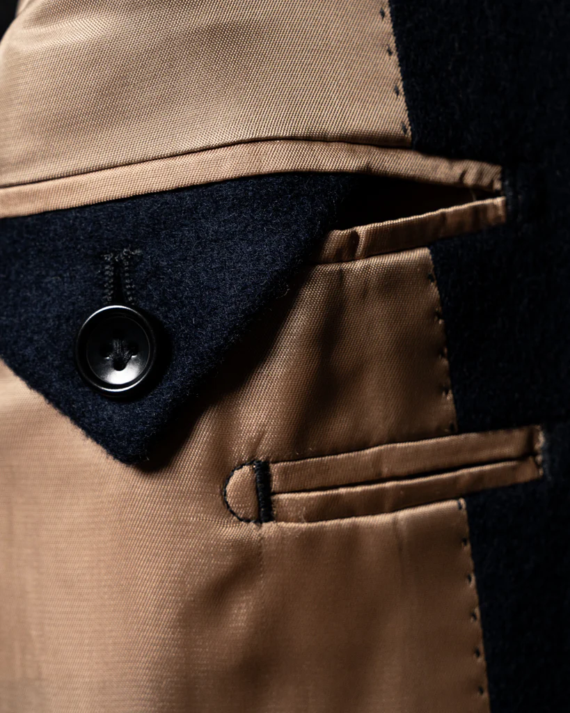 Cappotto Blu Monopetto - immagine 7