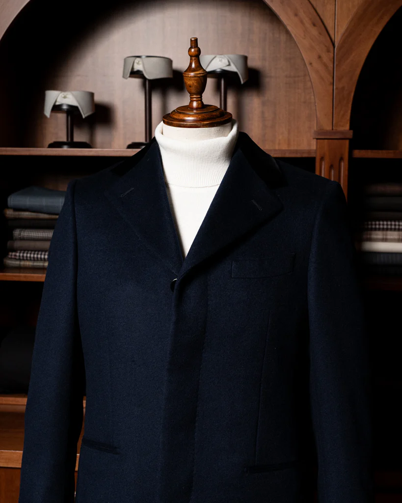 Cappotto Blu Monopetto - immagine 8